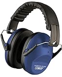 Vanderfields Gehörschutz für Erwachsene - SNR 26dB - Blau - Baustellen Kopfhörer - Kopfhörer...