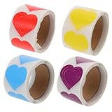 TOPPERFUN 400 Selbstklebende Bräunungsaufkleber Herzförmig Schweißresistente Sonnenbad Tattoos...