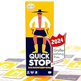 ATM Gaming Quickstop - Das Buchstaben-Duell - Kartenspiel für Jugendliche und Erwachsene - Schnell...