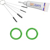 Set mit 2 Dichtungen für die zentrale Dampfreinigung, Tankdeckel, Ersatz, kompatibel mit Tefal...