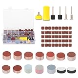 294 Stück Schleifhülsen für Holz, Schleiftrommel Set mit 45pcs Schleifen Bands, 2pcs Schleifwalze...