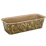Städter 903722 Einweg Kastenformen Maxi braun, Pappe, mehrfarbig, 23 x 11 x 8 cm, 6-Einheiten
