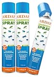 ARDAP Repell Ungezieferspray 3x750ml - Insektenspray bei akutem Ungezieferbefall - Abwehrend bei...