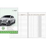 SIGEL FA513 Fahrtenbuch A5, 64 Seiten - für Vielfahrer max. 540 Fahrten - für Deutschland und...