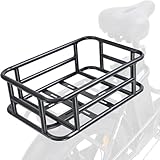 HITWAY Fahrradkorb Hinten,für E-Bikes geeignet,Schwarzv Hinterradkorb, Fahrradkorb Hinten...