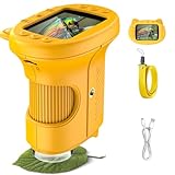 OAEBLLE Mikroskop für Kinder, 1000X 4K Tragbares Digitales Mikroskop mit 2,4″ IPS-Display & 8...
