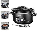 Russell Hobbs Multikocher 3-in-1 [Slow Cooker, Sous Vide, Bräter + Kerntemperatursensor] schwerer...