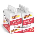 DEXTRO ENERGY LIQUID GEL GRAPEFRUIT + NATRIUM - 18x60ml (18 Stück) - Traubenzucker Konzentrat,...
