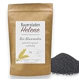 Hochwertiger Bio Blaumohn – Vielseitige Mohnsamen für Ihre kulinarischen Meisterwerke, 1Kg