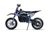 Nitro Motors Elektro Crossbike Dirtbike 1000W 36V Eco Fossa mit 10 Zoll Reifen 3...
