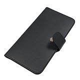 Schützende Handytasche -Cover mit 5 Kartenfächern und Magnetverschluss, 6.5', Schwarz (geeignet...