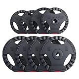 GORILLA SPORTS® Hantelscheiben - Einzeln/Set, 1,25kg, 2,5kg, 5kg, 10kg, 15kg, 17,5kg, 27,5kg, 30kg...