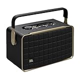 JBL Authentics 300 Tragbarer Smart Home Lautsprecher – 70er Jahre Retro-Design Bluetooth Box –...