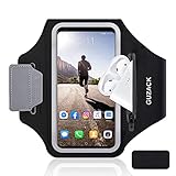Sportarmband Handy Universal, Handyhalterung Joggen Mit Kopfhörer Tasche Running Armband für...