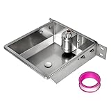 LLINthy Automatische Pferdetränke Viehtränke Edelstahl Umschaltung Großes Fassungsvermögen Für...