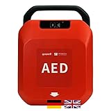 Erste Hilfe Defibrillator für Zuhause/Gewerbe für Laien und Profis mit automatischer Schockabgabe...