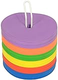 Generisch Markierungsscheiben Set – 60 Stück in 6 Farben – Trainingshilfe für Kinder & Sport...
