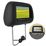 Akozon Rücksitz-Display, 7-Zoll-Autositzlehne, MP5-Multimedia-Player, Automonitor, MP5-Kopfstütze,...