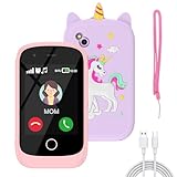 Alutoria Kinder Handy, Mini-Telefon für Mädchen Jungen, 2.8 Zoll großer Touchscreen Smartphone...