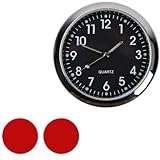 Auto Armaturenbrett Uhr Mini Uhr Armaturenbrett Dashboard Quarzuhr Analoge Quarz Autouhr Auto Air...