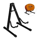 Relaxdays Gitarrenständer, Akustik-& E-Gitarre, faltbar, Schaumstoffbezug, Gummifüße, stabil, HBT...