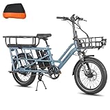 Fafrees FF20 CUV Fatbike E-Bike für Erwachsene 20 Zoll 200kg [ Offiziell ] 2x12Ah 48V Akku 576Wh...