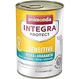 animonda Integra Protect Sensitive Hund, Diät Hundefutter, Nassfutter bei Futtermittelallergie,...