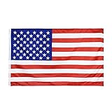 90 x 150 cm Bandiera American USA Nationalflagge Banner America Polyester mit Messingperlen United...