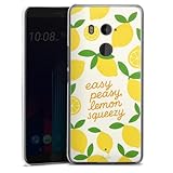 DeinDesign Hard Case kompatibel mit HTC U11 Plus Schutzhülle transparent Smartphone Handy Hülle...
