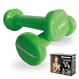 Schildkröt® Vinyl Hanteln 0,5kg Set - ideal für Gymnastik-, Aerobic- und Fitness-Training - zwei...