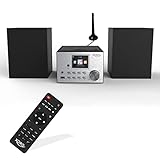 XORO HMT 500 PRO V2 - Mikro Stereoanlage (Internet-/DAB+/UKW-Radio, CD Player, Bluetooth, USB...