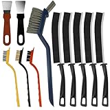 zeyedemo 11PCS Spaltreinigungsbürsten-Set mit Steifen Borsten Spaltreinigungsbürste und...