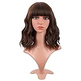 MapofBeauty 14 Zoll/35 cm Kurze Gewellte Lockige Frauen Frische Helle Synthetische Gewöhnliche...