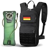 Jueachy Trinkrucksack mit 3L TPU Trinkblase: Skirucksack Fahrradrucksack Klein für Damen Herren...