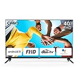 CHiQ LED Fernseher,40 Zoll FHD Smart TV,Android11,HDR,DBX-tv,Quad-core,WiFi, Bluetooth,Google...