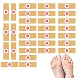 leruiyezs 30 Stück Dornwarzen Pflaster Warzenpflaster Fuss Mit Salicylsäure, Schmerzreduzierend...