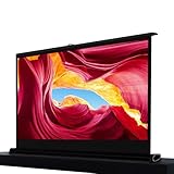 Tragbare Projektionsleinwand, Mobiler Desktop-Bildschirm, Heimkino-Projektor Leinwand, Einziehbare...