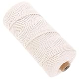 Kisangel Baumwolle Kochgarn Beige Küchenbäckerleinen zum Kochen Trussing und Rouladenbinden...