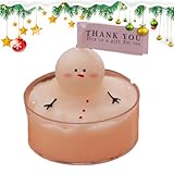 Duftende Weihnachts-Teelichte, festliche Dekorationen aus Sojawachs, Weihnachtsdekoration für...