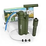 Joypur Wasserfilter Outdoor Survival mit UF Filter - Wasseraufbereiter Outdoor mit 8000 L...