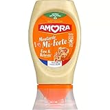 Amora Senf mittelstark, biegsam, 260 g – Flasche mit 260 g