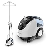 Steamer Dampfglätter,KOTLIE Dampfglätter mit Ständer 1600W Clothes Steamer mit 2,4L Wassertank,...
