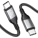 RAVIAD Zertifiziert USB4 Kabel Mit Thunderbolt 4 1M, 40Gbps Datenkabel, PD3.1 240W USB-C Auf USB-C...