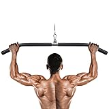 Lyndwin Latzugstange Bizeps Stange Klimmzugstangen Zugstange Muskelzugstange für Zuhause...