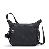 Kipling GABBIE Mittelgroße Umhängetasche, Black Noir (Schwarz)