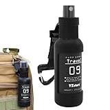 Reise-Sprühflasche – PET-Silikonhülle, 50 ml, nachfüllbar, feiner Nebel, Zerstäuber, perfekt...