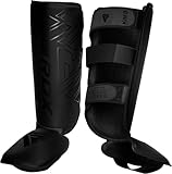 RDX Schienbeinschoner Kickboxen Kampfsport Muay Thai Training, Maya Hide Leder Kara Thaiboxen...