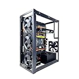 Heimwerker-Motherboard-Rahmen: langlebige Aluminiumkonstruktion, offene Luftbox:...