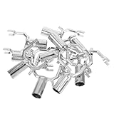 Yardenfun 10 Teiliges Metall Baumzweig Stützset Stabile U Förmige Aststütze für Obstbäume...