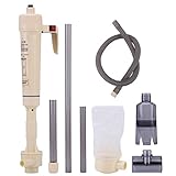 Aquarium Syphon Mulmsauger，Einstellbar Elektrische Pumpe Aquarium Wasserwechsel Aquariumreiniger...